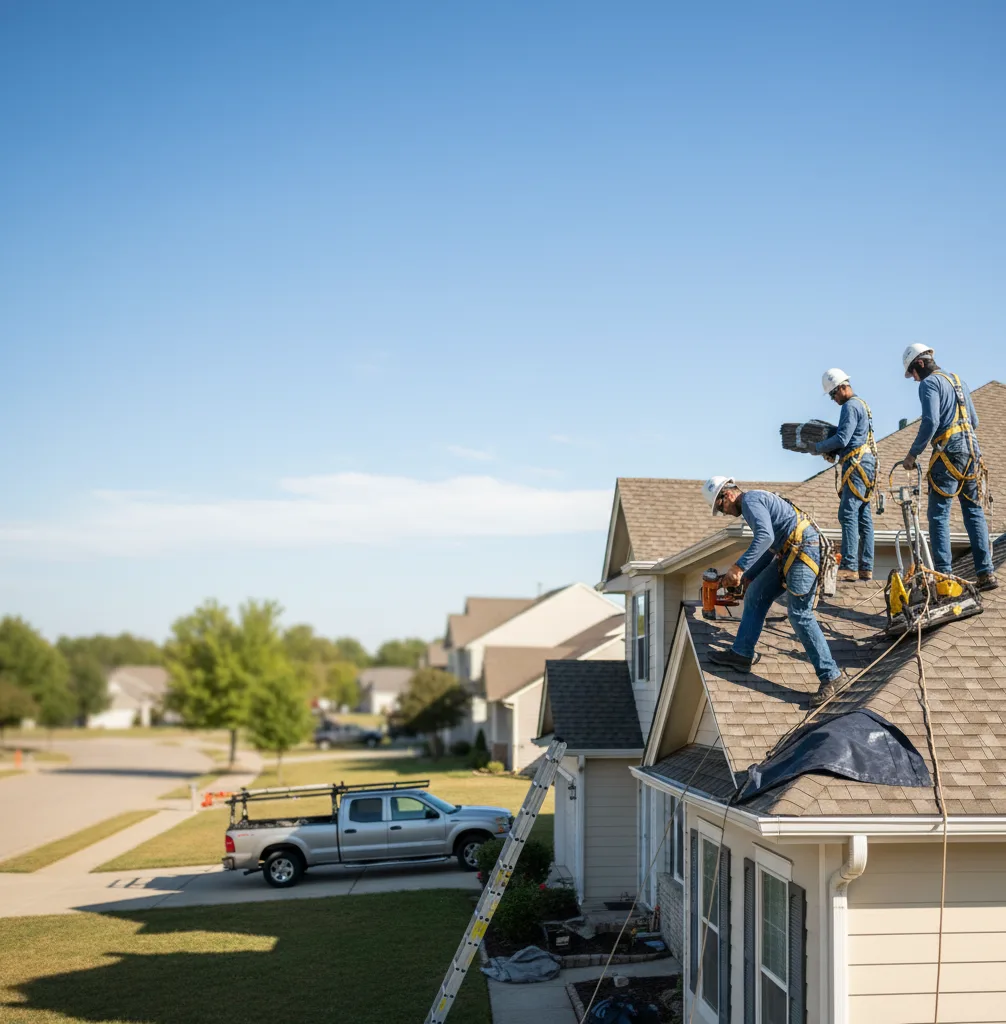 Roof Repair in St. Peter